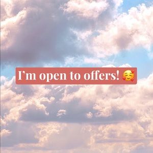 Make me a reasonable offer!